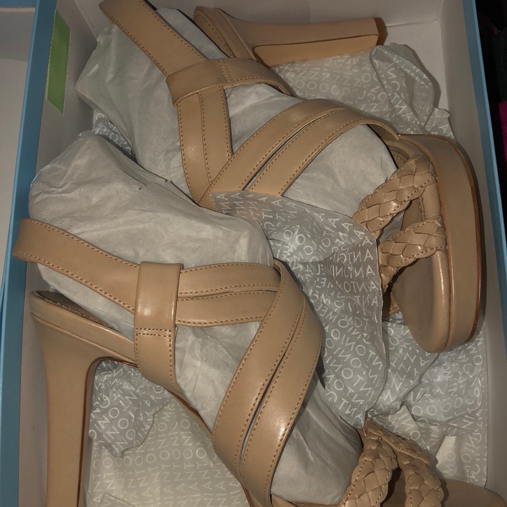 Antonio Melani tan sandals